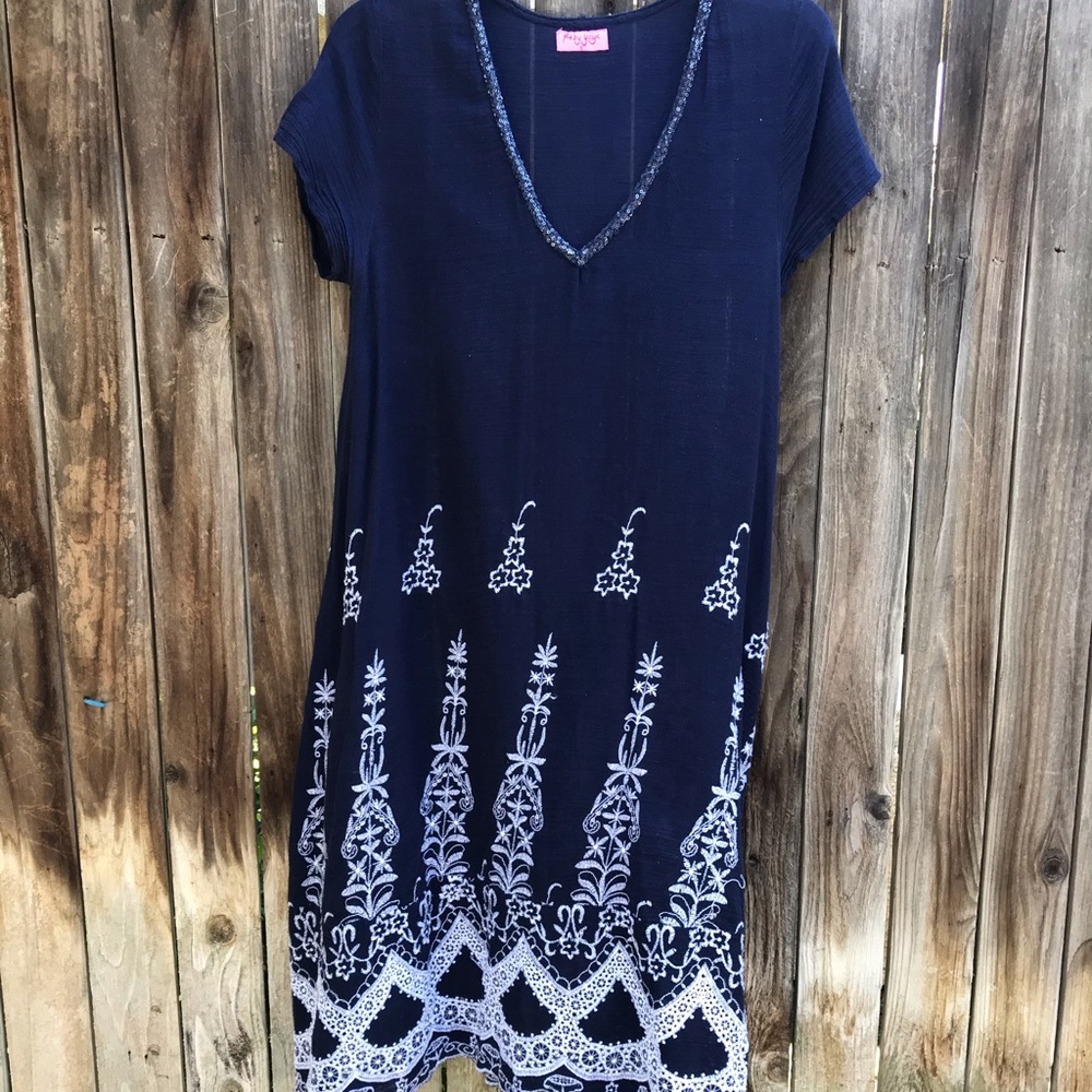 Ruby Yaya Scalloped Bottom Dress